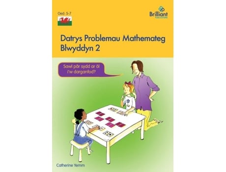 Livro Datrys Problemau Mathemateg - Blwyddyn 2 De Catherine Yemm (inglês)