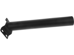 Suporte de Parede para Lâmpada Solar em Aço Galvanizado Preto, Resistente e de Alta Qualidade. SFUSHOS