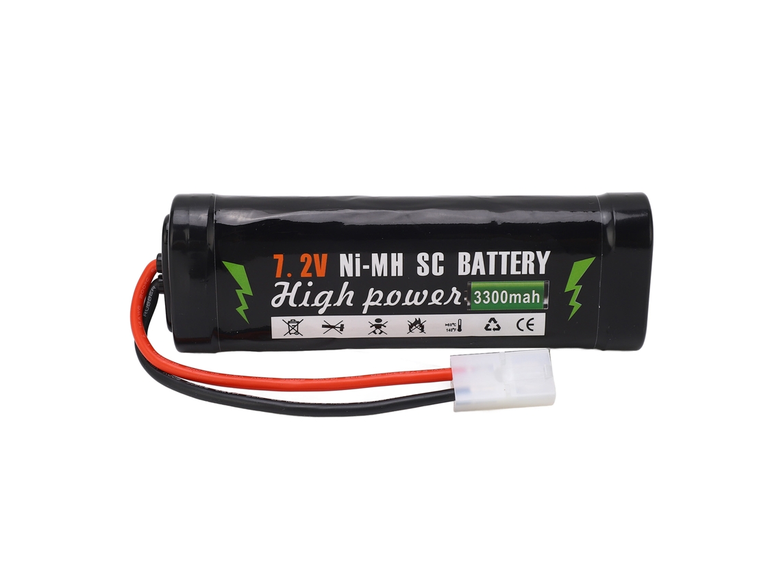 Bateria Lipo Recarregável 7.2v 3300mah De Alta Potência Para Carro Caminhão Barco Rc Com Capa Resistente