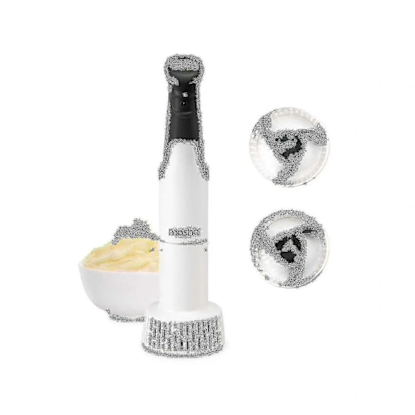 Amassador De Batatas Elétrico Manual 3 Em 1, Batedor Multiuso