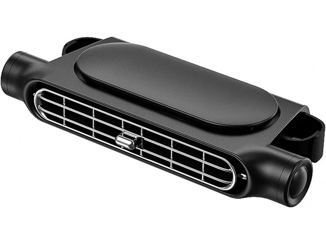 Ventilador Portátil De Carro Com Duas Cabeças, 12v, Para Bancos Dianteiros E Traseiros, Com Encosto De Cabeça
