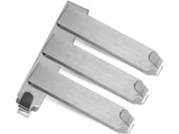 Conjunto De 4 Ganchos Aço Inoxidável Para Porta Box, Suporte Toalhas E
