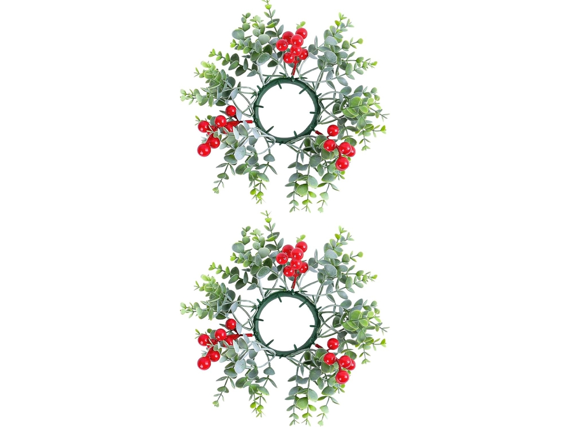 Anéis De Suporte Para Frutos Silvestres Artificiais, Para O Natal, Fazendas, Centros De Mesa