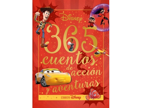 Livro Disney. 365 Cuentos De Acción Y Aventuras de Disney (Espanhol)