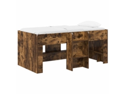 Cama Alta para Crianças 2 Pcs Carvalho Fumado MAISON EXCLUSIVE