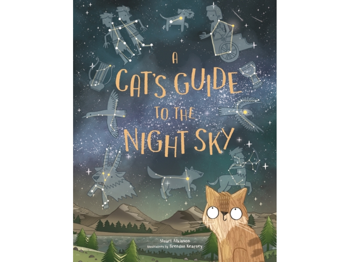 Livro A Cats Guide to the Night Sky de Stuart Atkinson (Inglês - Capa Dura)