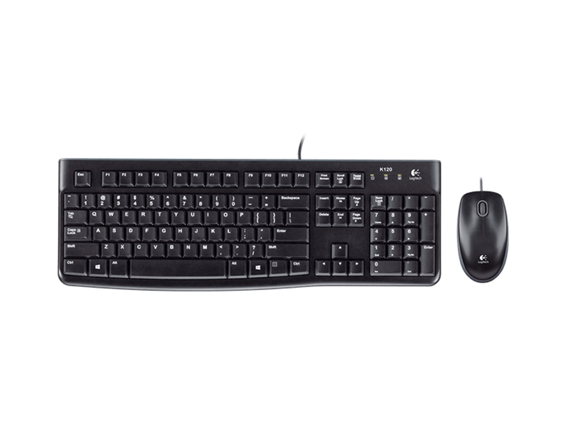 Teclado + Rato LOGITECH MK120 (Layout Italiano)