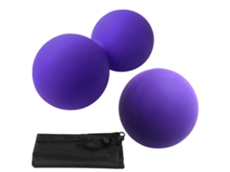 Kit de Bola de Massagem Business Peanut Duplo e Bola Fascial