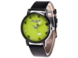 Relógio de pulso Zhoulianfa Quartz, elegante, durável e para uso casual e profissional (preto)