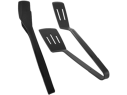 Conjunto De 2 Espátulas E Pinças Para Churrasco, Pinças De Cozinha Multifuncionais, Espátula De Silicone Para Virar