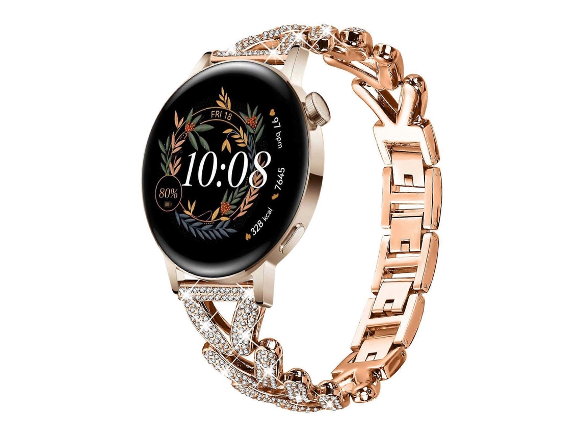 Pulseira De Relógio De Metal Com Diamante Pequeno Xdfind