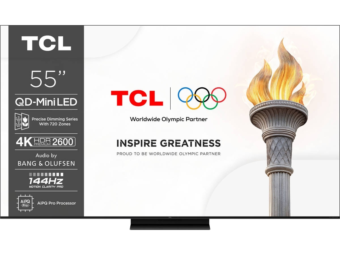 TV TCL 55C7K (Outlet Grade B - MiniLed - 55'' - 140 cm - 4K Ultra HD - Smart TV)