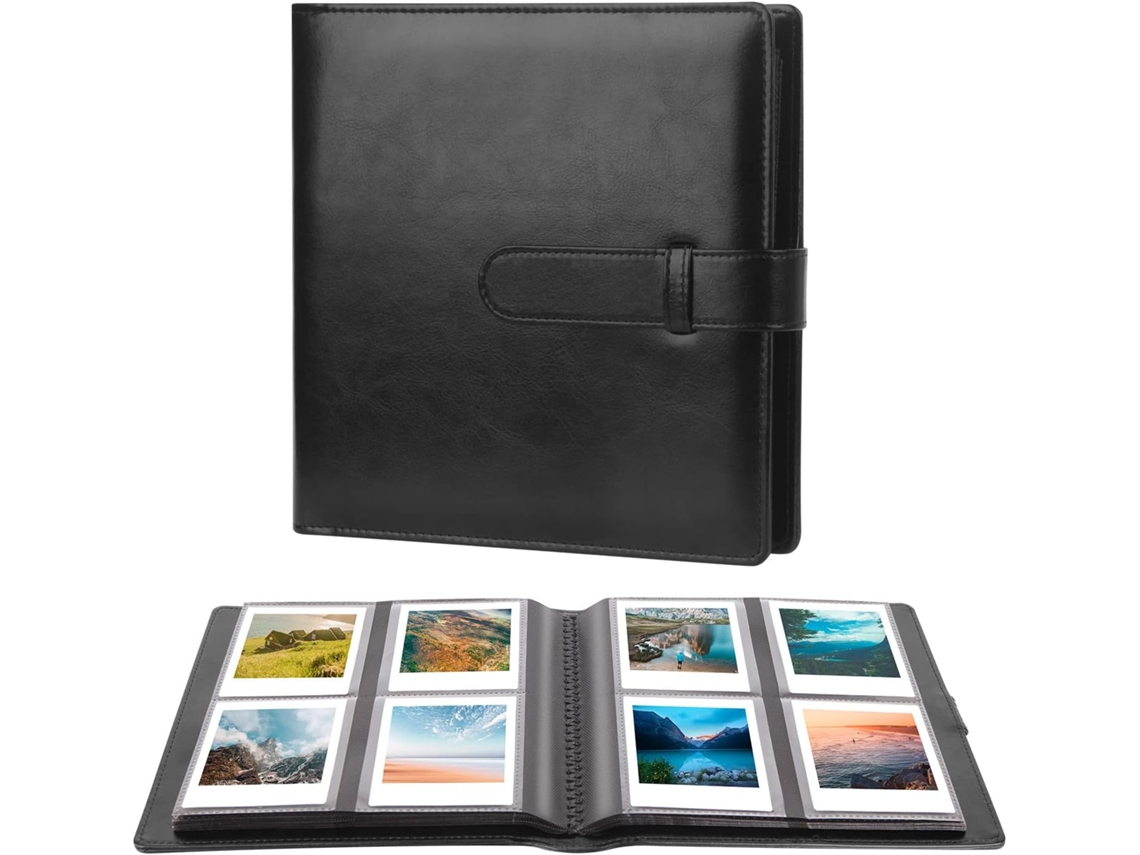 Álbum 288 Fotos Azul para Instax Square/kodak Mini Shot, 3x3" preto ZYBLSSBB