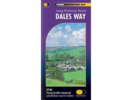 Livro Dales Way de Harvey Map Services Ltd (Inglês)