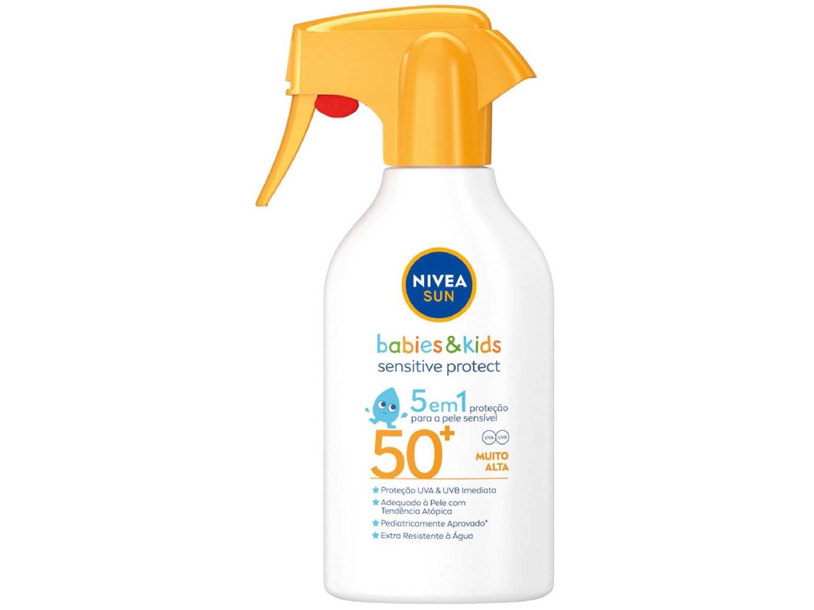 Protetor Solar Spray Sensitive Protect Babies & Kids Fp 50 NIVEA SUN