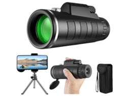 Monocular Starscope 40X60 com Clipe de Telefone e Tripé