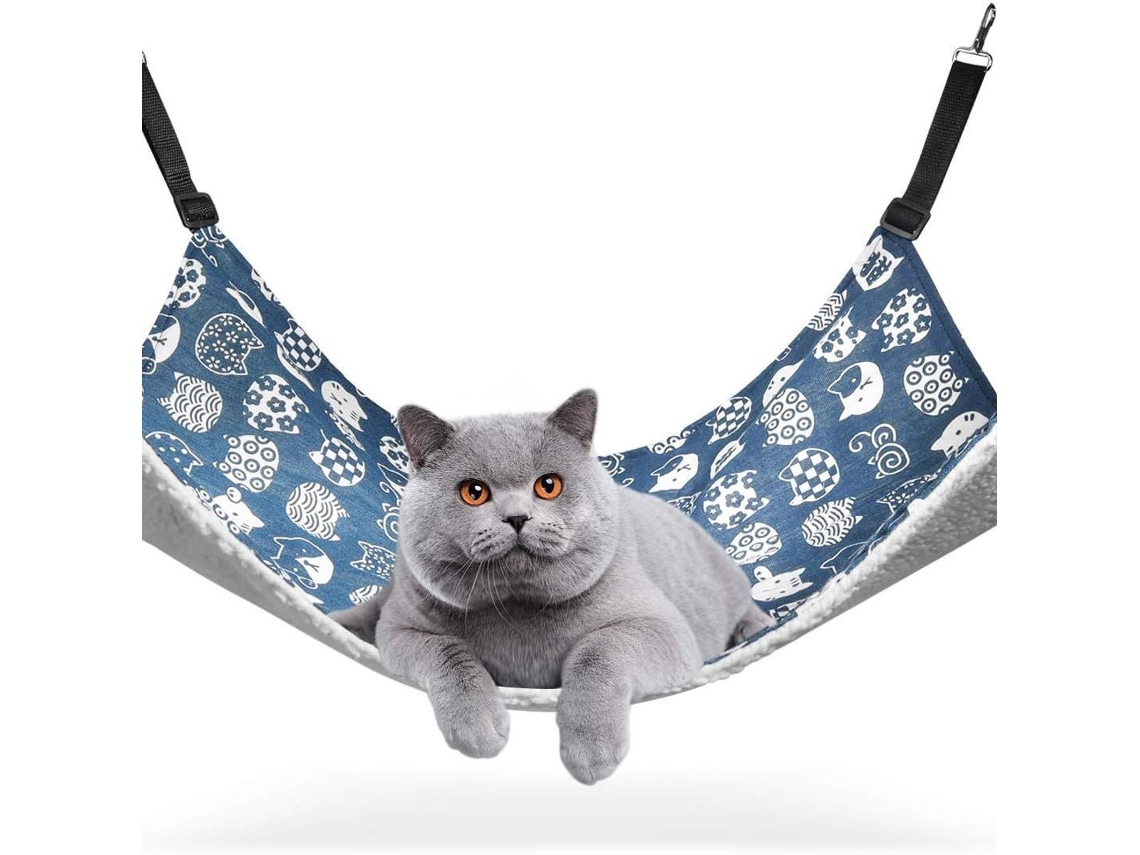 Rede Para Gatos Com Alças Ajustáveis ​​e Ganchos Klb Slowmoose
