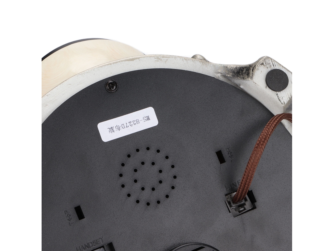 Telefone Fixo LAXISCREED com Discador Rotativo Clássico