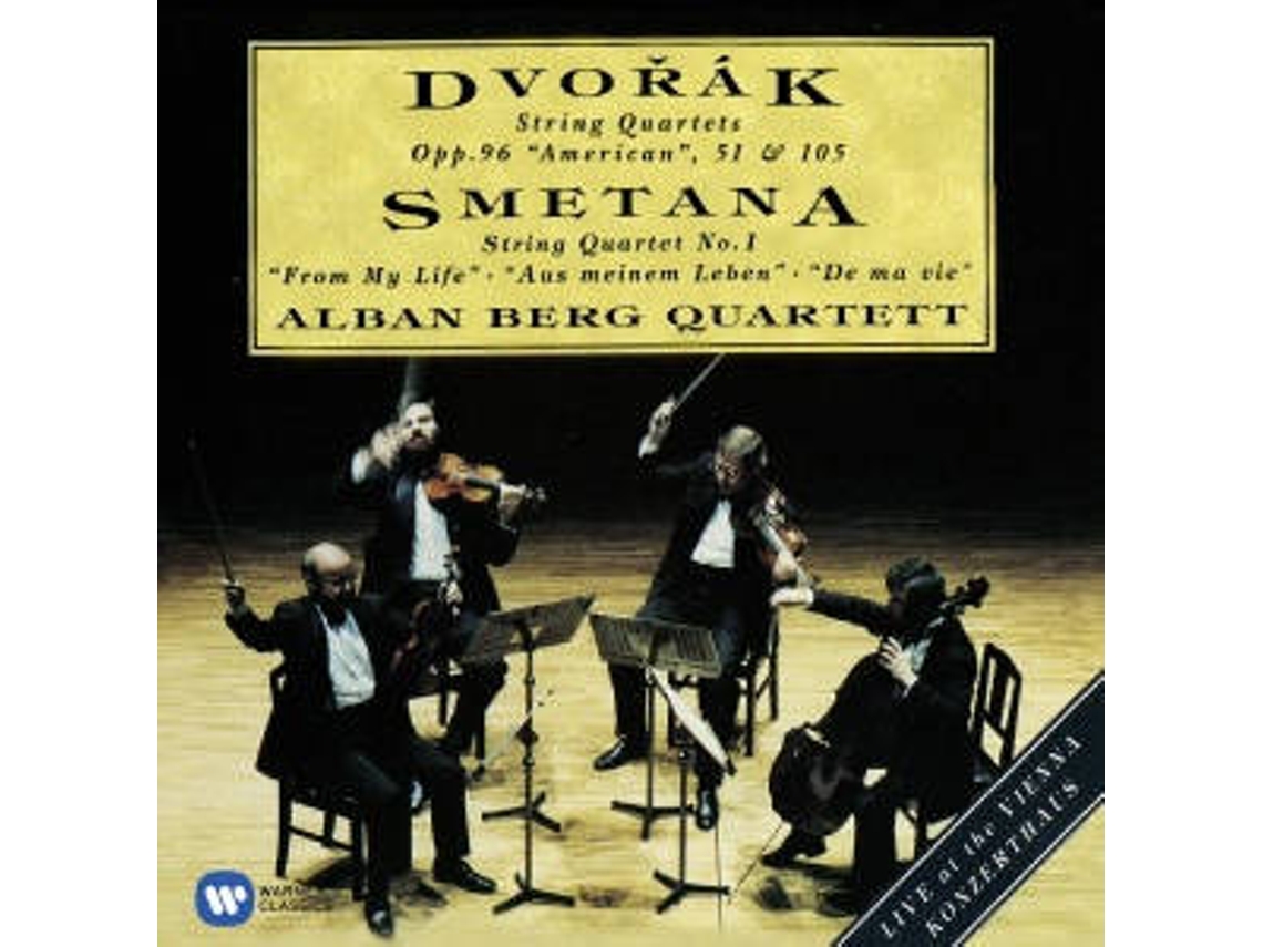 CD Alban Berg Quartett - Dvorák & Smetana: String Quartets