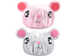Conjunto De 2 Toucas De Banho Infantis, Touca De Banho Impermeável E Reutilizável, Adequada Para Meninos E Meninas.