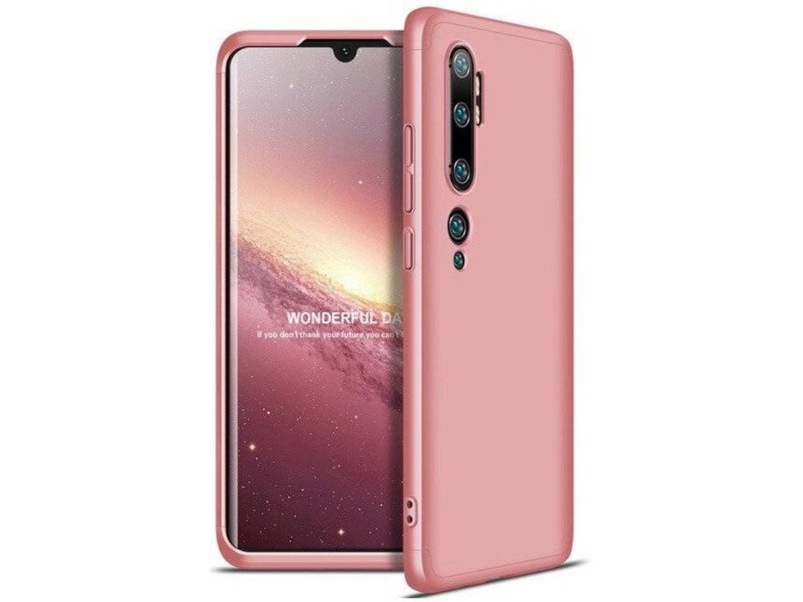 Capa Xiaomi Mi Note 10, Mi Note 10 Pro GKK 360 Protection Rosa