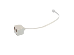 Conector De Tomada Telefônica Rj11 6p4c Macho Para 6p4c Fêmea De 2 Vias, Divisor, Conector De Linha Telefônica, Adaptador E Conversor Brilvibera