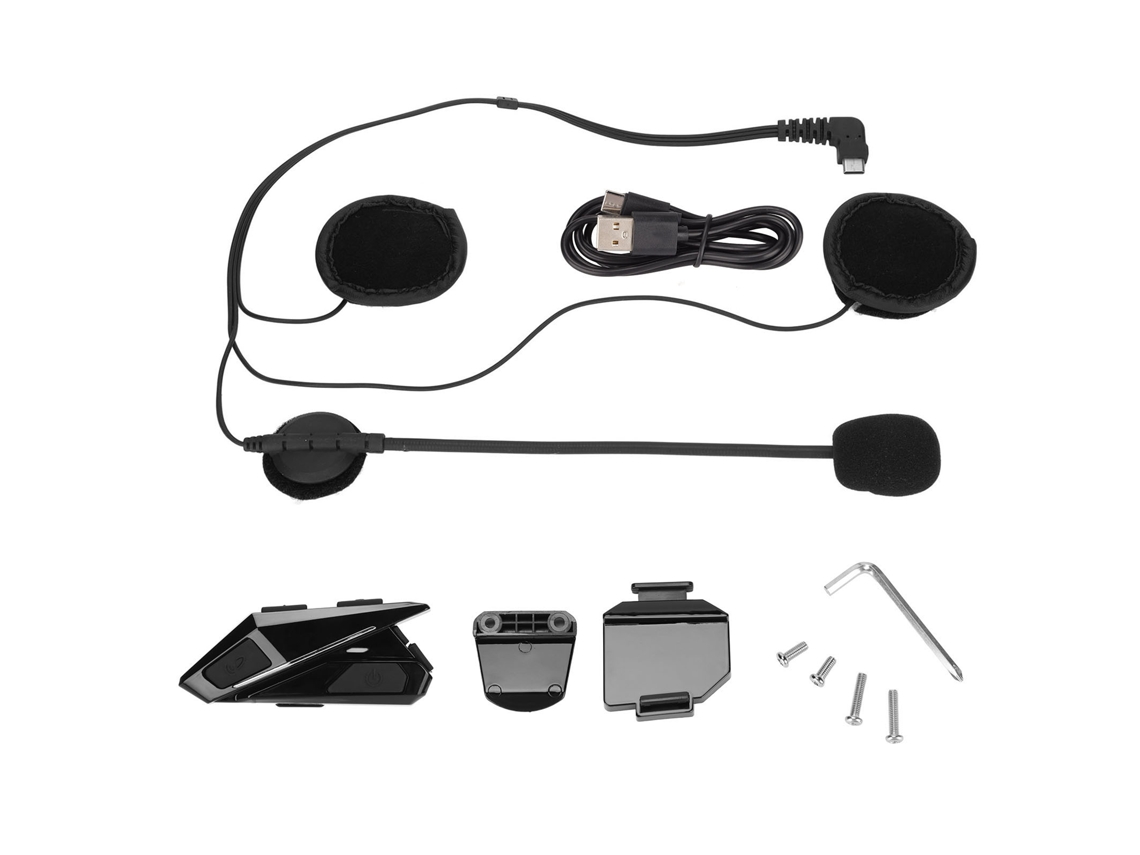 Fone De Ouvido Bluetooth Para Capacete De Moto Profissional Com Resposta Automática Estéreo Yz06