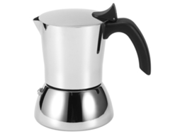 KOFIHETY Espresso Maestro Máquina De Café Expresso Para Fogão, Design Em Aço Inoxidável, Aroma Intenso, Válvula De Segurança De Alto Desempenho Resistente À P