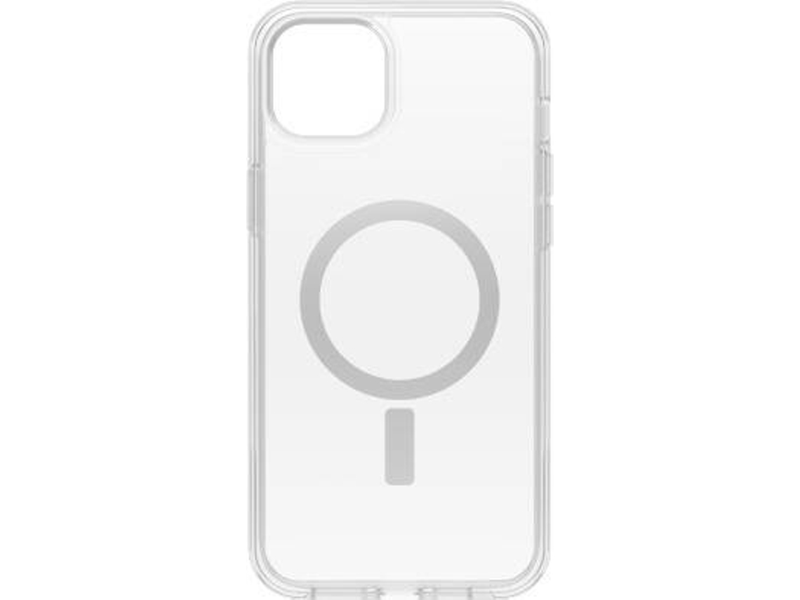 Capa para iPhone 15 Plus/14 Plus OTTERBOX Symmetry Clear MagSafe Transparente
