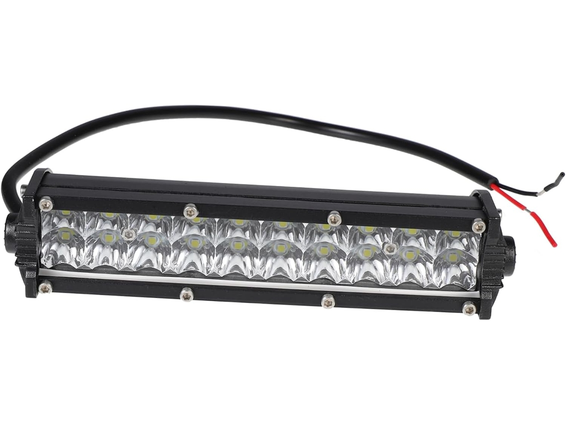 Barra de luz LED de 60 W, IP67, liga de alumínio, luz branca de 6000 K.
