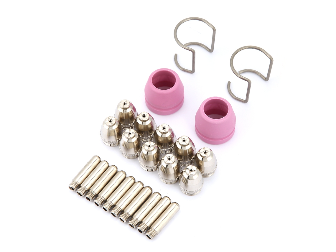 Laxiscreed, Kit De Consumíveis Para Corte Plasma, Compatível Com Ag60 E Sg55, Com Electrodes E Nozzles De Substituição