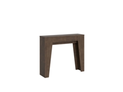 Mesa Consola Extensível 90X25/181Cm Narrow Nogueira