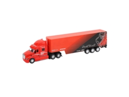 Brinquedo Caminhão De Contêiner Com Luz E Som Liga Modelo Veículo Transporte Realista Estilo 1