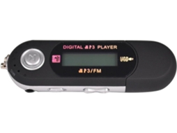 Lecteur Mp4/mp3 Avec Radio Et Écran, Noir