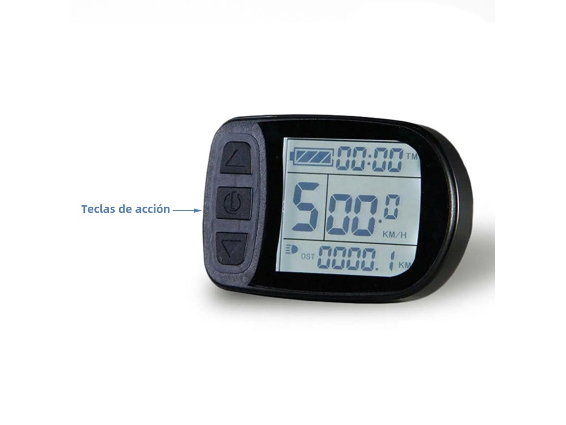 Lurelia Display Bicicleta Para Bicicleta Elétrica 24v, 36v, 48v Impermeável E Térmico