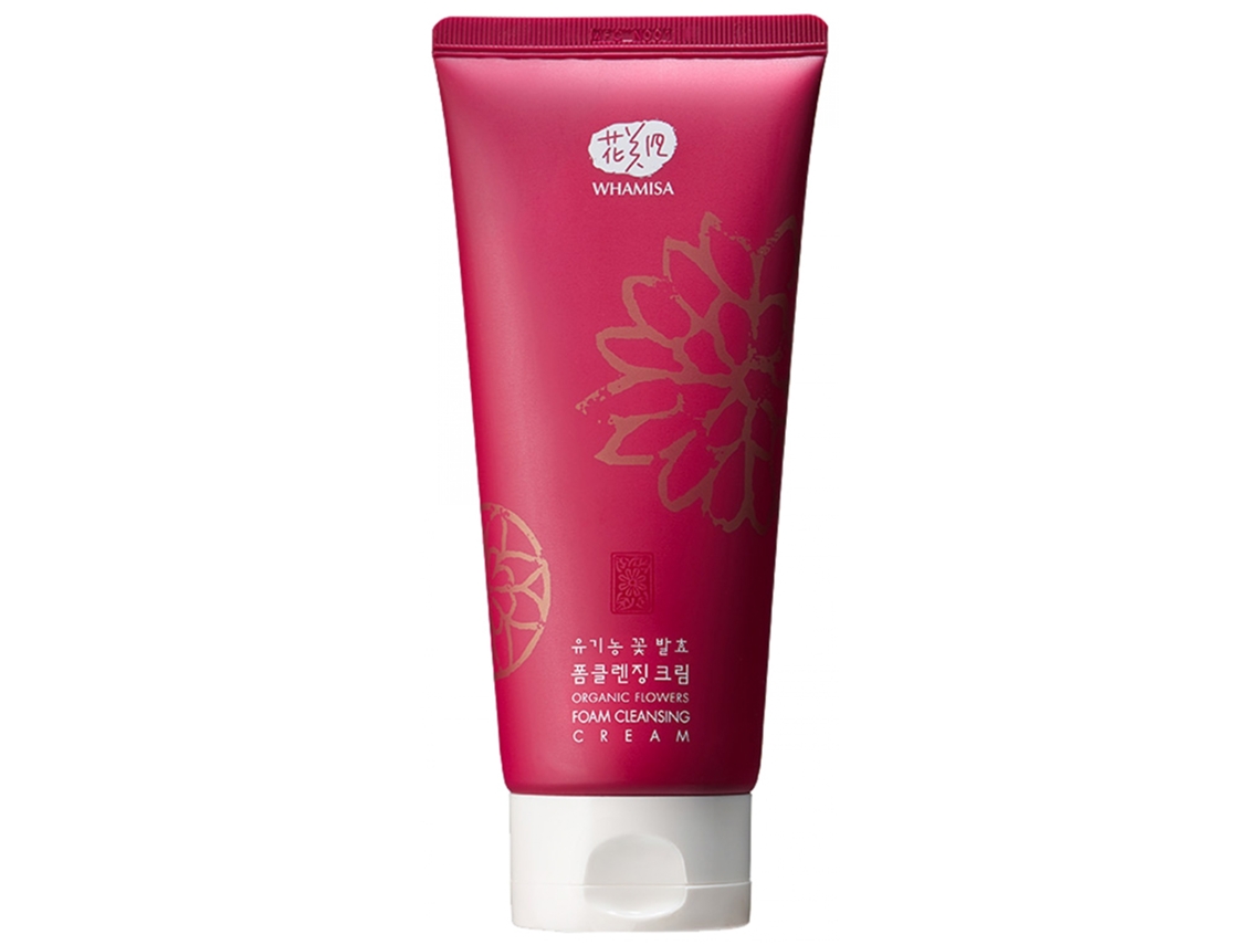 Creme Espumante De Limpeza Com Flores Fermentadas Orgânicas 200 Ml WHAMISA