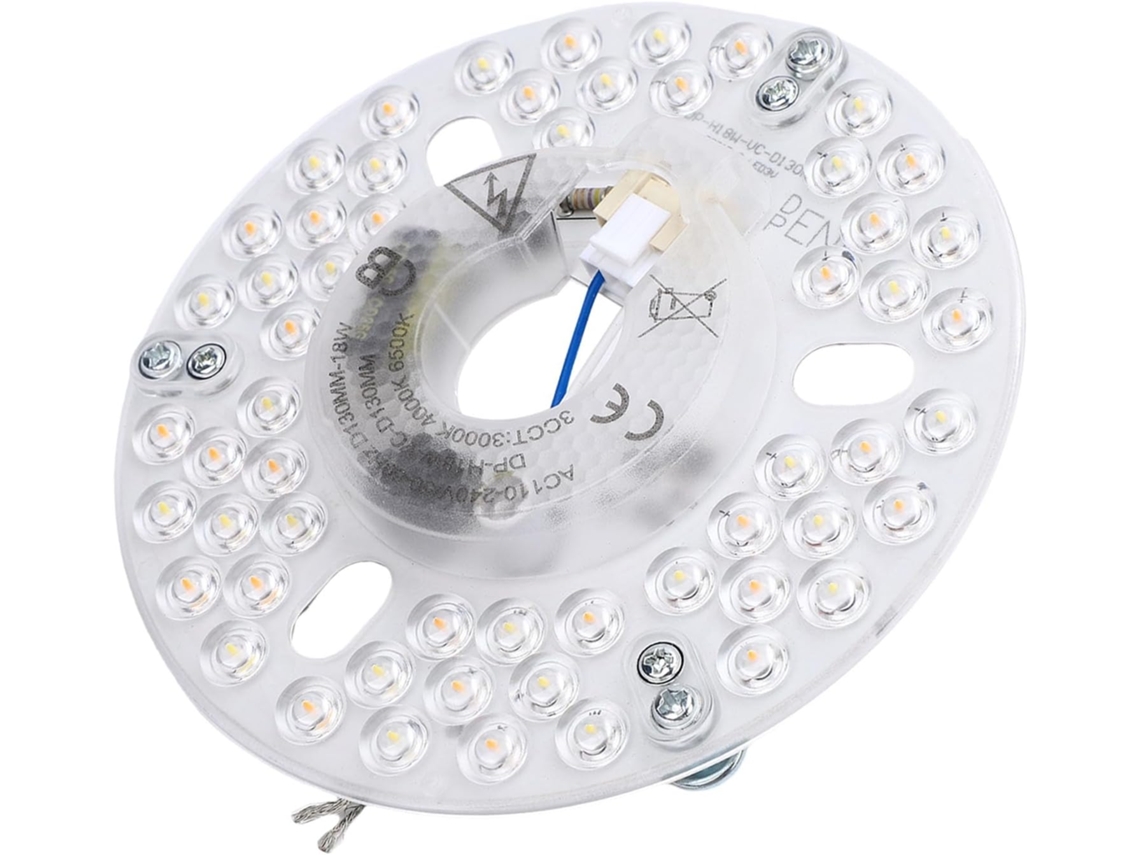 Ventilador De Teto Com Luz Led E Suporte Magnético 3cct.