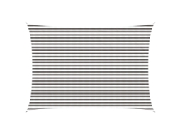 Conjunto 1 Vela De Sombra Vidaxl Cinzento-claro Polietileno De Alta Densidade (3,5 X 5 M)