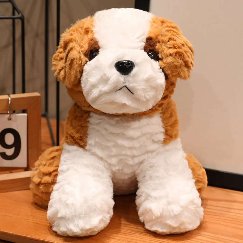 Cachorro de Pelúcia Fofo, Feito À Mão MDUG (estilo 4, 26 Cm)