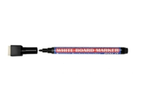 Marcador De Quadro Kamet, Apagável A Seco Com Espuma, Preto