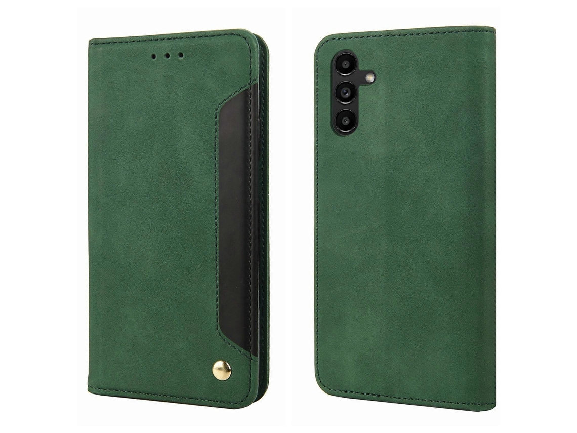 Capa De Celular Em Couro Sintético Com Toque Aveludado Para Samsung Galaxy A36 / 56 5g