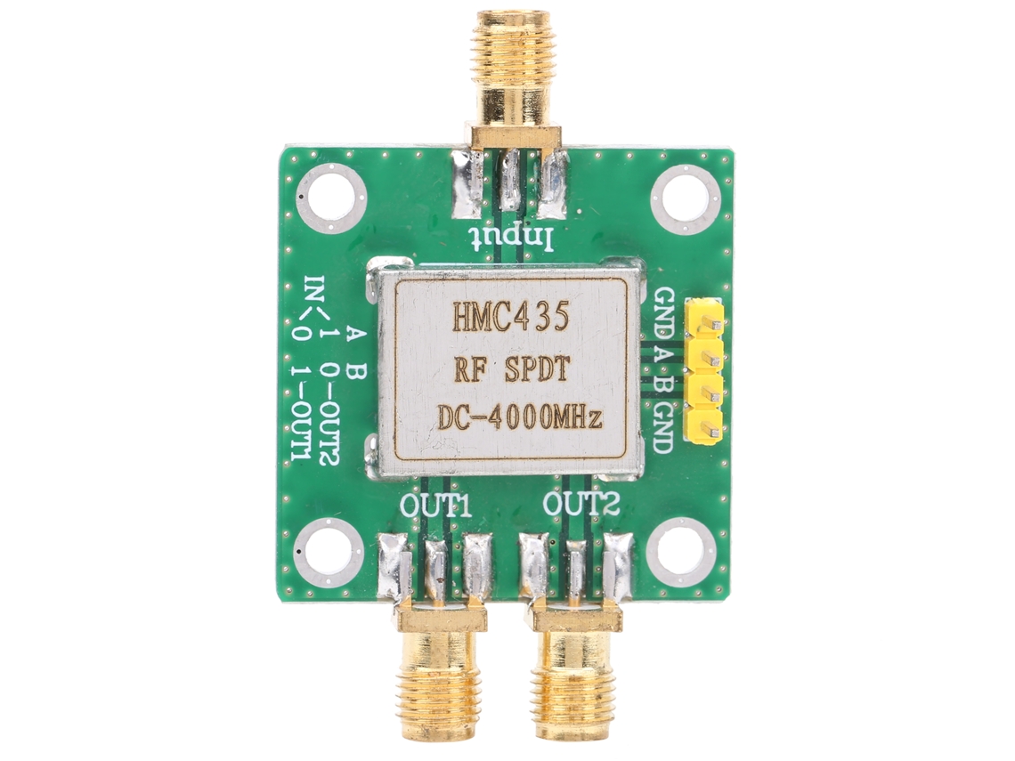 Módulo Rf Spdt Interruptor Polegada Simples Lançamento Duplo De Alta Frequência Dc-4000mhz