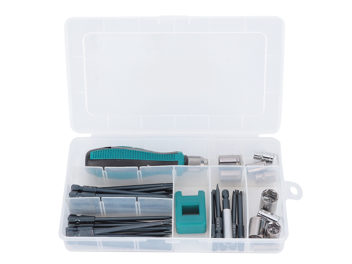 Kit De Parafusos Com Pontas Magnéticas De Duas Pontas Ferramentas Manuais De Reparação E Aperto Métrico