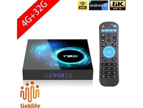 Caixa De Tv Android 10 T95 Smart Tv Box Wifi Bt 4g 32go H616 6k Netflix Google Store Caixa Multimídia Box Android