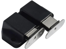 Fecho Magnético Porta De Armário, Fecho Duplo Simples, Trava Magnética Porta De Armário, 1 Peça Duplo