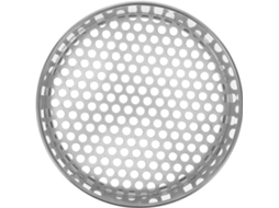 Peneira redonda Topbathy para solo, 20 cm, 9 mm (LxAxP cm)