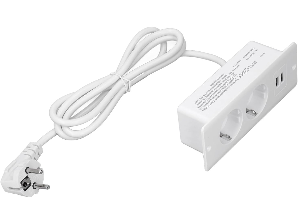 Recomendo O Uso De 2 Blocos De Tomadas Usb Ac Usados Para Montagem Em Régua De Tomadas.