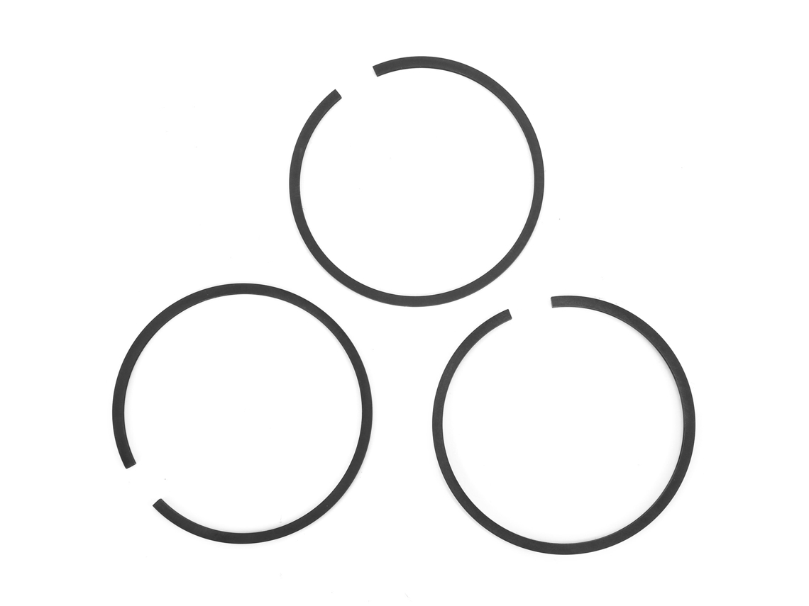 3pcs Anel De Pistão 80mm Para Compressor De Ar 4/5.5kw Motor 80 Pistão 0.48/0.67