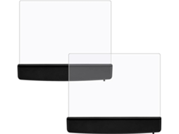 Conjunto De 2 Luminárias Leitura Led Planas 7 Polegadas Luminária Cabeceira Portátil Proteção Para Os Olhos Quarto