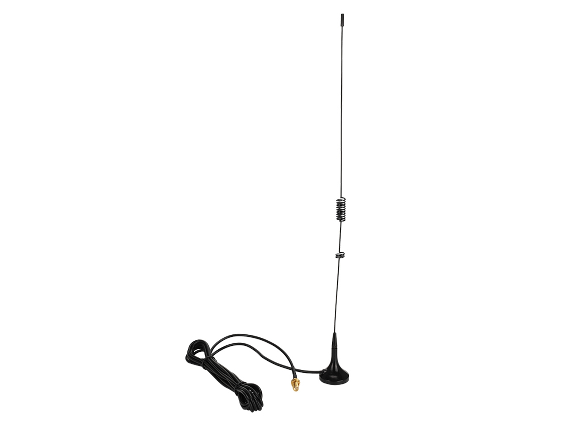 Antena Magnética Ut 106uv Sma Fêmea De Banda Dupla Vhf/uhf Para Carro, Compatível Com Baofeng Uv 5r Aquaforge